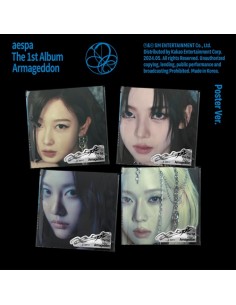 Aespa - Armageddon [Poster Ver. - Random Cover] | Tienda de K-POP