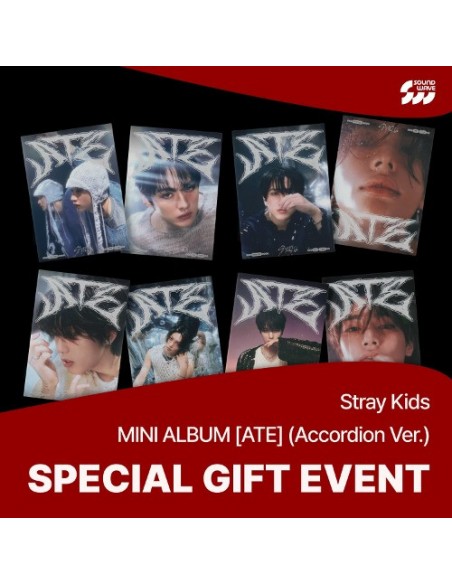 Stray Kids -  [ATE] (Accordion Ver.) (Random Ver.) + Random Photocard (SW)
