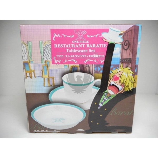 One Piece Restaurant Baratie Tableware Set (Dish & Mug)