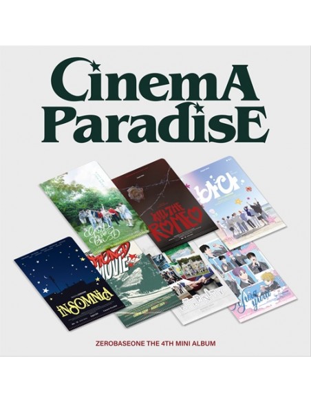 ZEROBASEONE - CINEMA PARADISE [Zerose Ver. - Random Cover]