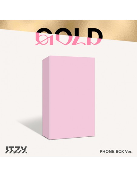 ITZY - [GOLD] (PHONE BOX VER.) + Random Photocard (BDM)