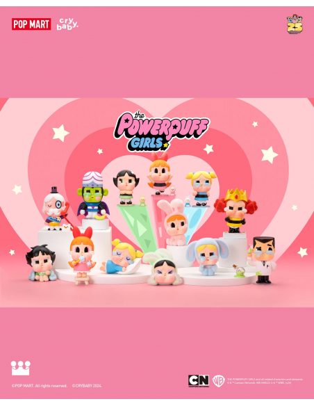 POP MART - CRYBABY X Powepuff Girls Series Figures