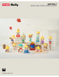 POP MART - BABY MOLLY When I Was Three Series Figures