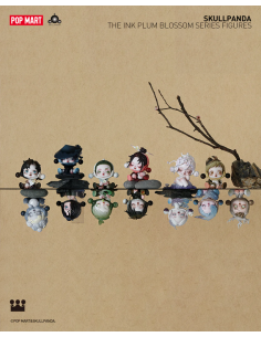 POP MART - SKULLPANDA The Ink Plum Blossom Series Figures