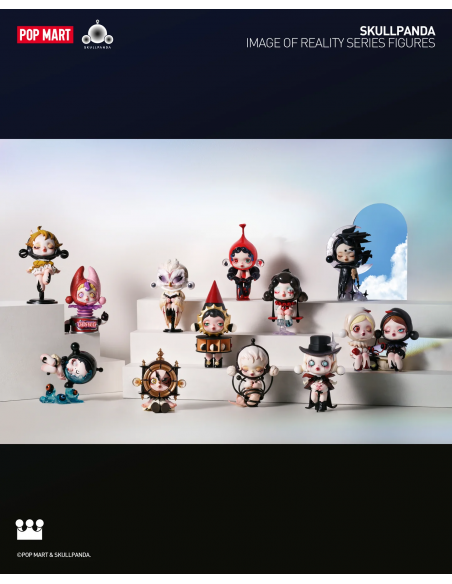 POP MART - SKULLPANDA Image Of Reality Series Figures