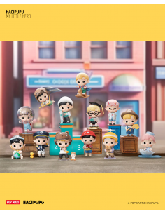 POP MART - HACIPUPU My Little Hero Series Figures