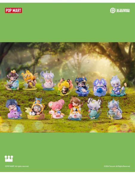 POP MART - Honor Of Kings Baby Heroes-Dream Forest Series Figures