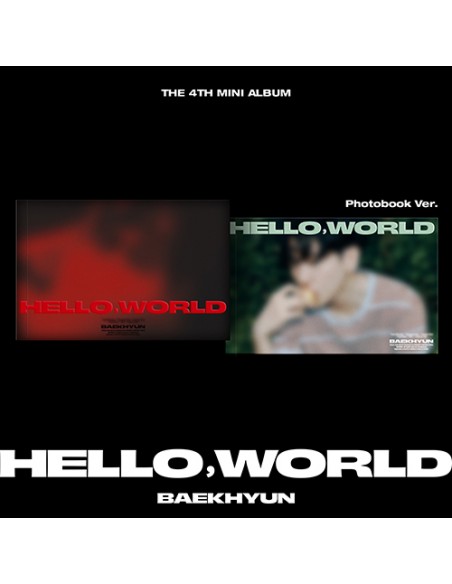 BAEKHYUN - Hello, World [Photobook Ver. - Random Cover]