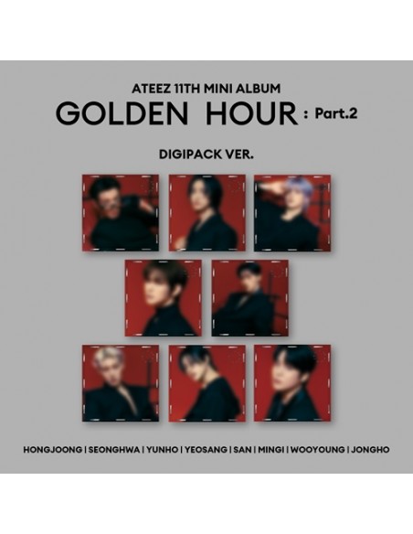 ATEEZ - GOLDEN HOUR : Part.2 [Digipack Ver. - Random Cover]