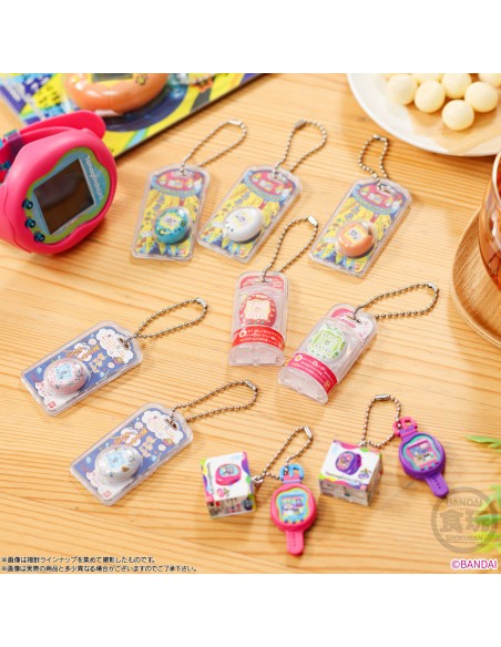 Tamagotchi "Funny Egg with Package" Keychain