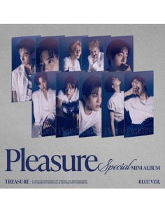 TREASURE(트레저) -  PLEASURE [Blue Ver. Random Types]