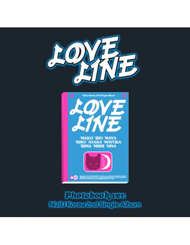 NiziU LOVE LINE Photobook Ver. | Álbum K-Pop