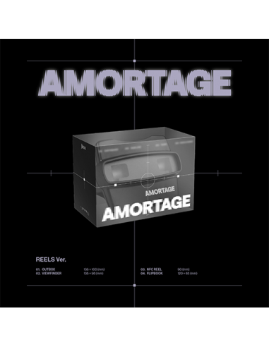 JISOO AMORTAGE REELS Ver. NFC | Miniálbum K-Pop