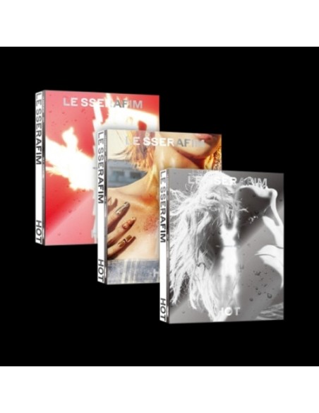 LE SSERAFIM HOT Random Cover + Photocard SW