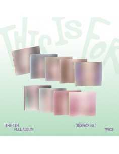 TWICE (트와이스) - THIS IS FOR [DIGIPACK Ver. - Random Cover]