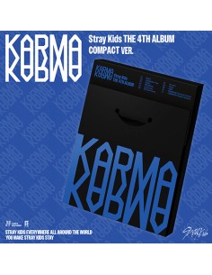 Stray Kids - 4th Album KARMA [Compact Ver.] + Random Photocard (SW)