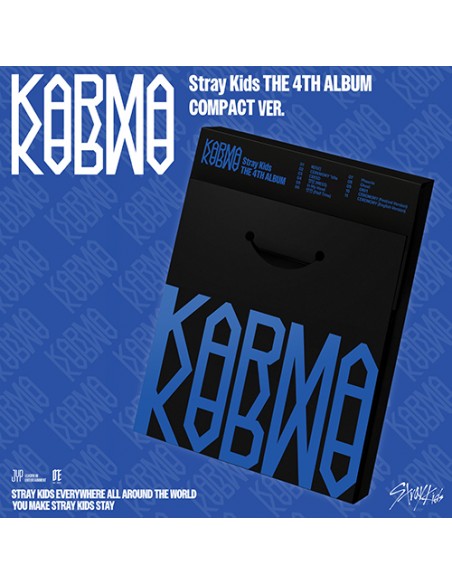 Stray Kids - 4th Album KARMA [Compact Ver.] + Random Photocard (BDM)