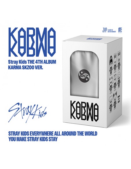 Stray Kids - 4th Album KARMA [Skzoo Ver.] + Random Photocard (SW)