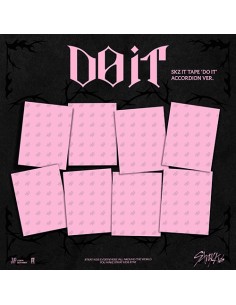 Stray Kids - SKZ IT TAPE ‘DO IT’ [Accordion Ver. - Random Cover] + Random Photocard (Fan Shop))