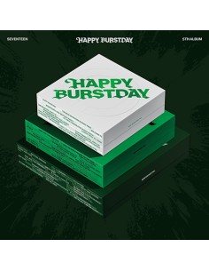 SEVENTEEN - 5th Album 'HAPPY BURSTDAY' (3 Types Random ver)