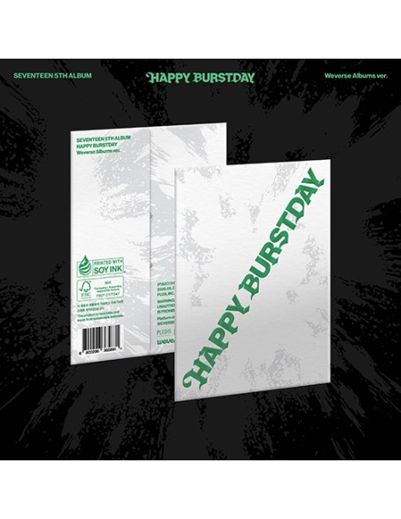SEVENTEEN HAPPY BURSTDAY Weverse Albums Ver.