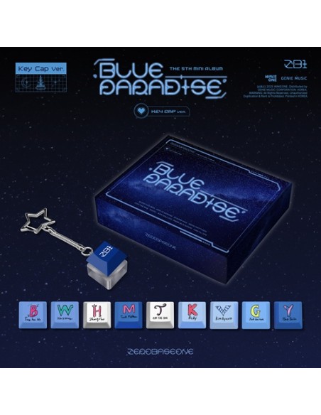 ZEROBASEONE BLUE PARADISE Key Cap Ver. | K-Pop