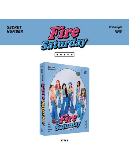 SECRET NUMBER - Single Album Vol.3 [Fire Saturday]