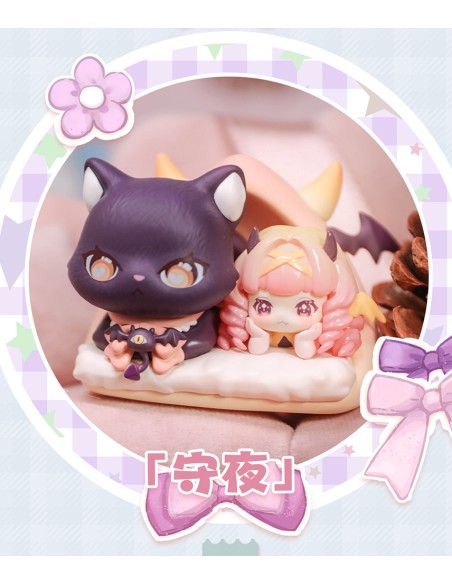 Sweet Emilya Cat Moni By Your Side Series Trading Figures