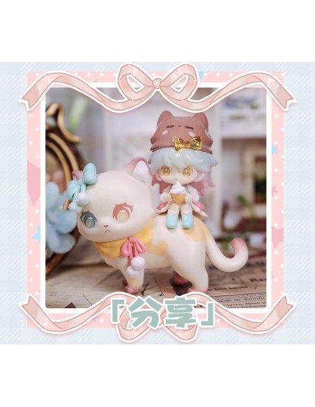 Sweet Emilya Cat Moni By Your Side Series Trading Figures