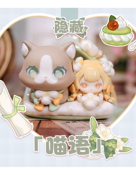 Sweet Emilya Cat Moni By Your Side Series Trading Figures