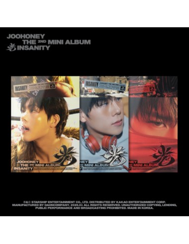 JOOHONEY - INSTANITY - (3Types Random)