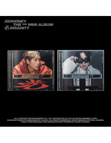 JOOHONEY - INSANITY - (Jewel Ver.) (2Types Random)