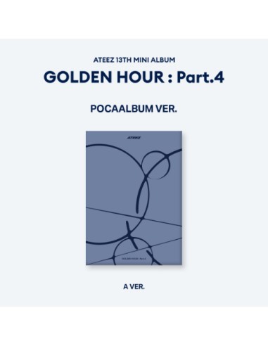ATEEZ GOLDEN HOUR Part.4 Poca Album A Ver.