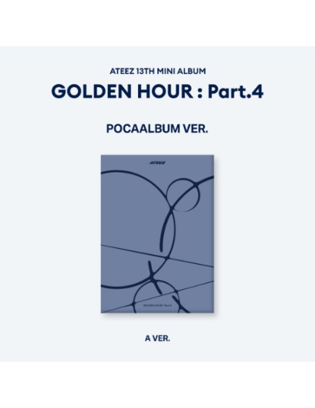 ATEEZ GOLDEN HOUR Part.4 Poca Album A Ver.