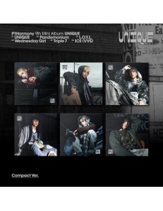 P1Harmony UNIQUE Member Compact Europe Exclusive | K-Pop