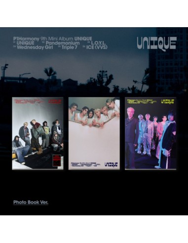 P1Harmony UNIQUE Photobook Signed Europe Exclusive | K-Pop