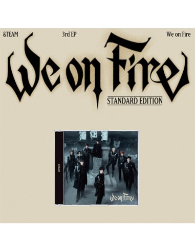 &TEAM We on Fire Standard Edition | 3rd EP CD