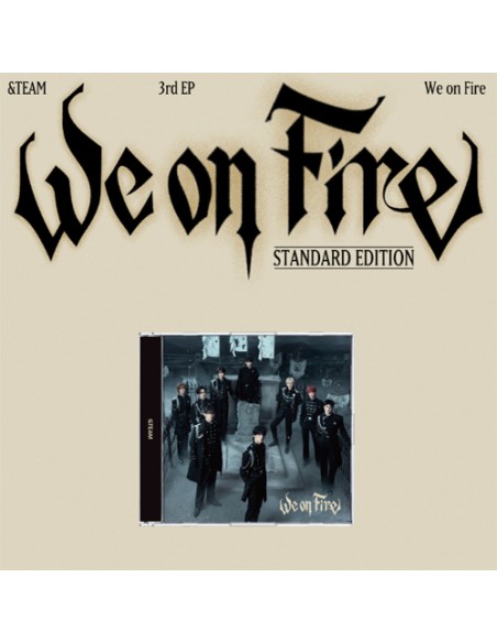 &TEAM We on Fire Standard Edition | 3rd EP CD