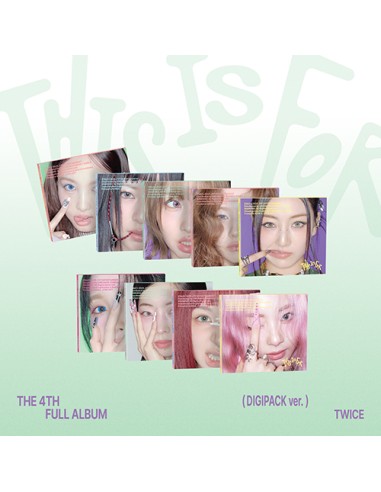 TWICE - THIS IS FOR [DIGIPACK Ver. - Random Cover] 14th Mini Album