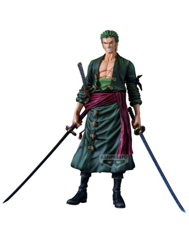 ONE PIECE - FIGURA ICHIBANSHO RORONOA ZORO (THE BRUSH PREMIUM)