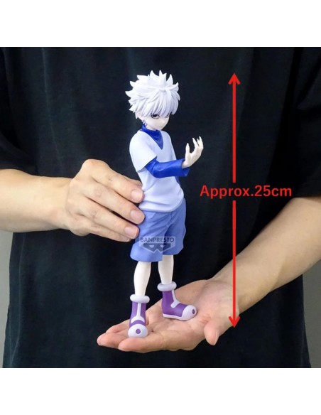 Figura Killua Zoldyck Hunter x Hunter - Colección Oficial Banpresto Bandai Spirits
