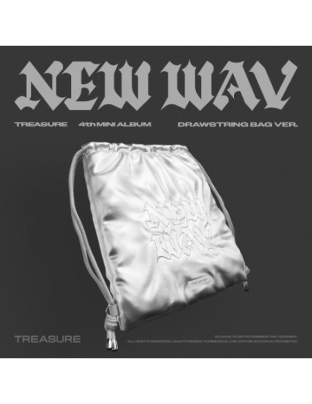 TREASURE - NEW WAV (4th Mini Album) [Drawstring Bag Ver.