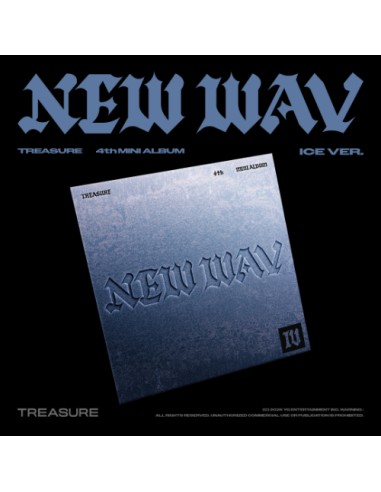 TREASURE - NEW WAV (4th Mini Album) [ICE VER.]