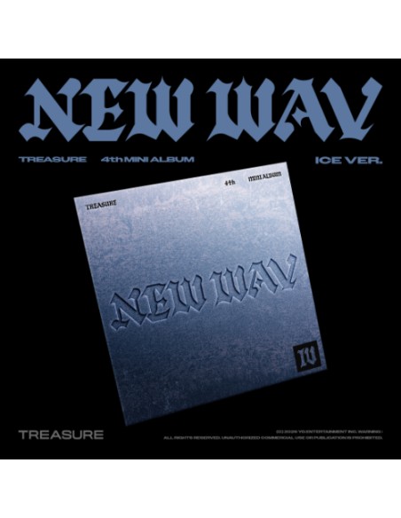 TREASURE - NEW WAV (4th Mini Album) [ICE VER.]