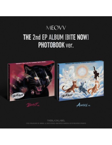 MEOVV BITE NOW Photobook Ver. Random Cover | CD