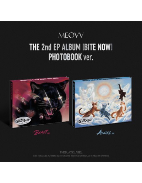MEOVV BITE NOW Photobook Ver. Random Cover | CD