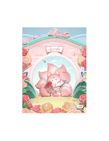 Ancient Nine Tail Fox Rose Fairy Blind Box
