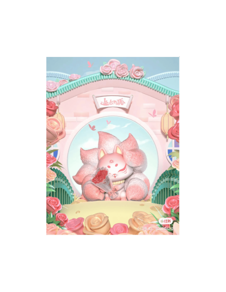 Ancient Nine Tail Fox Rose Fairy Blind Box