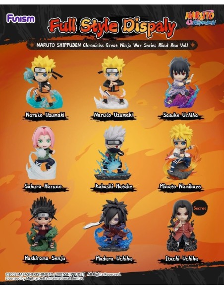 Blind Box Naruto Shippuden Chronicles Great Ninja War Series Vol.1
