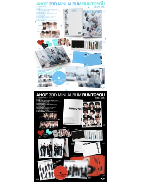 AHOF RUN TO YOU Photobook Ver. | 1 de 2 Random